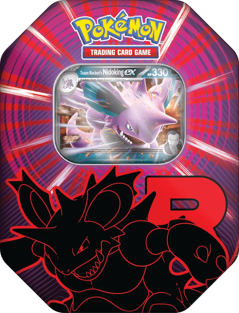 Pokémon TCG: Team Rocket Tin – Nidoking
