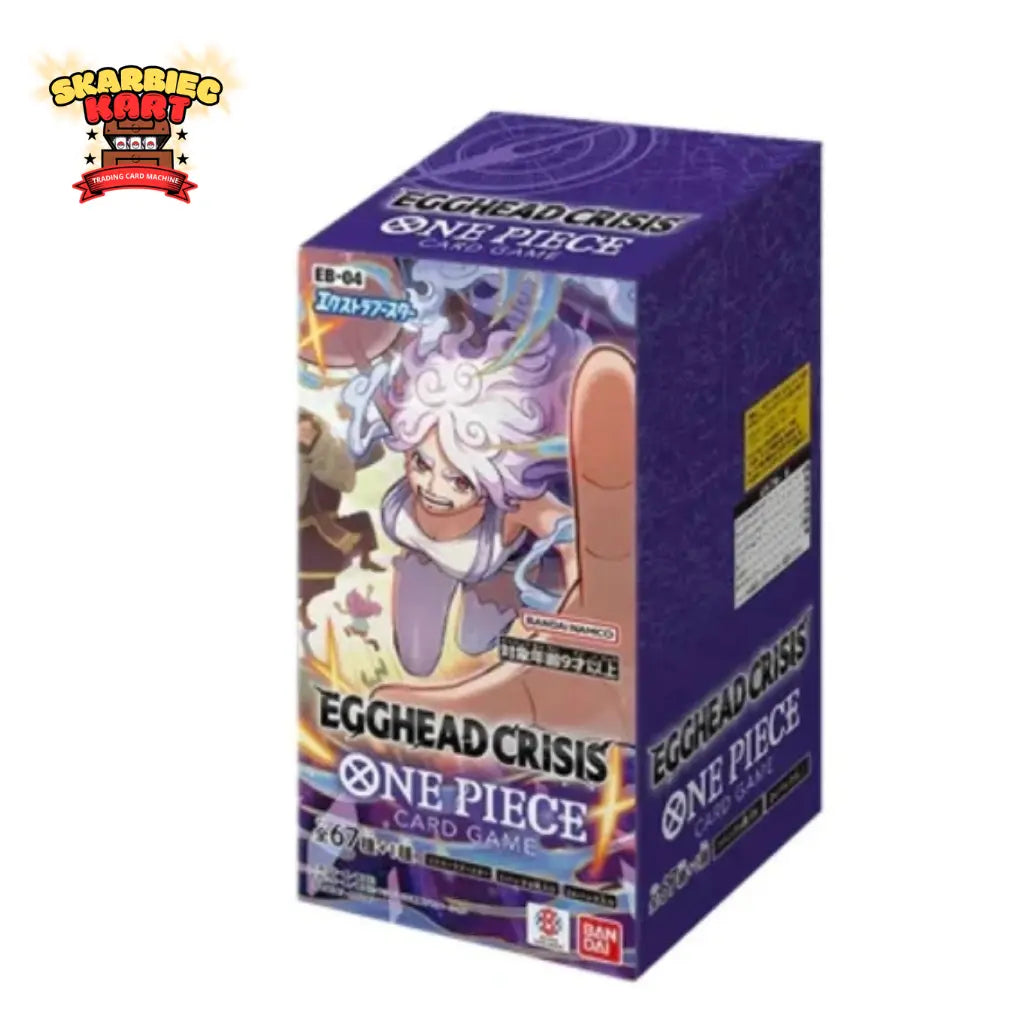 One Piece TCG Egghead Crisis Japoński Extra Booster Box EB-04 Skarbiec Kart