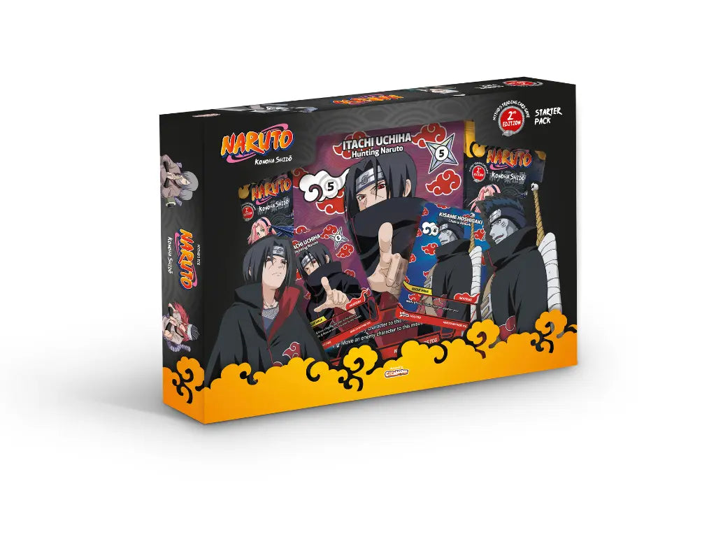 Naruto Mythos TCG Starter Pack Itachi & Kisame | 2nd Edition Skarbiec Kart