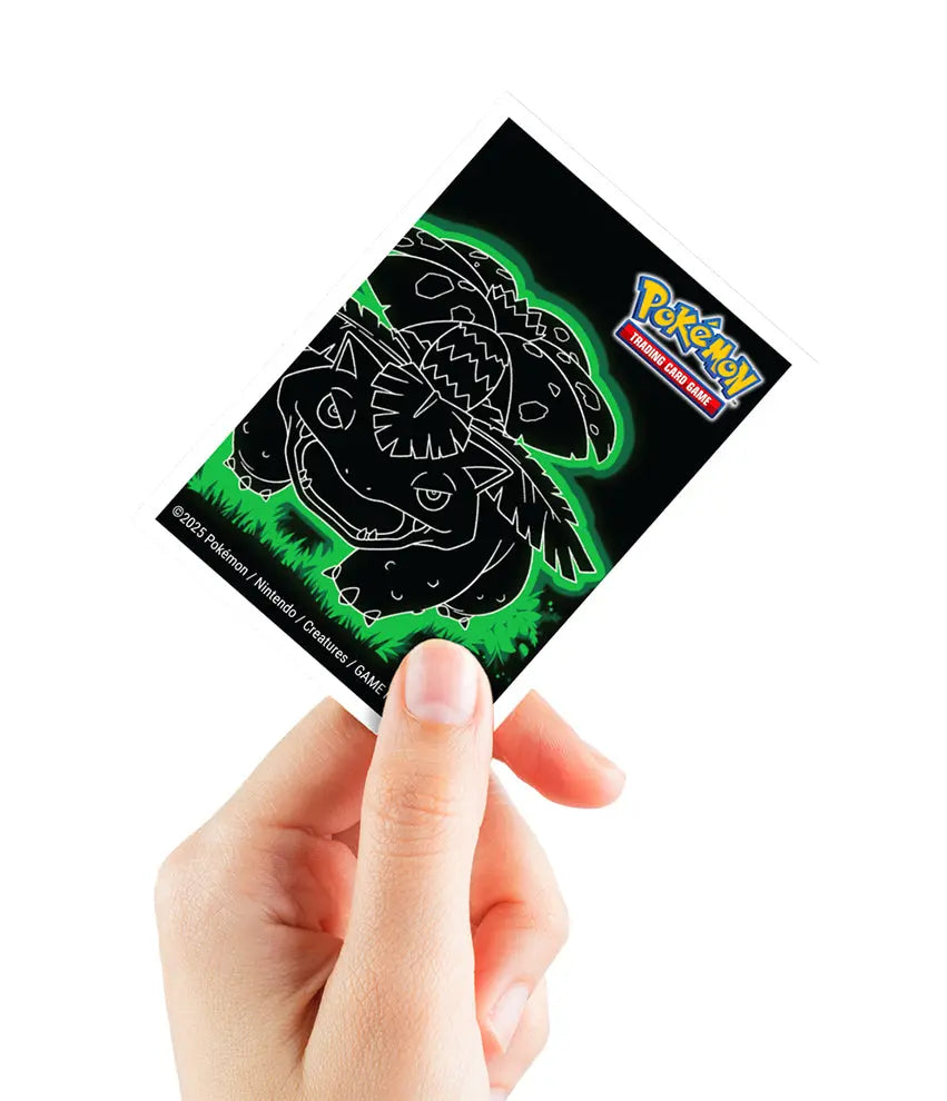 Ultra PRO APEX Sleeves Neon Kanto – Venusaur | 105 szt. | Turniejowe Skarbiec Kart