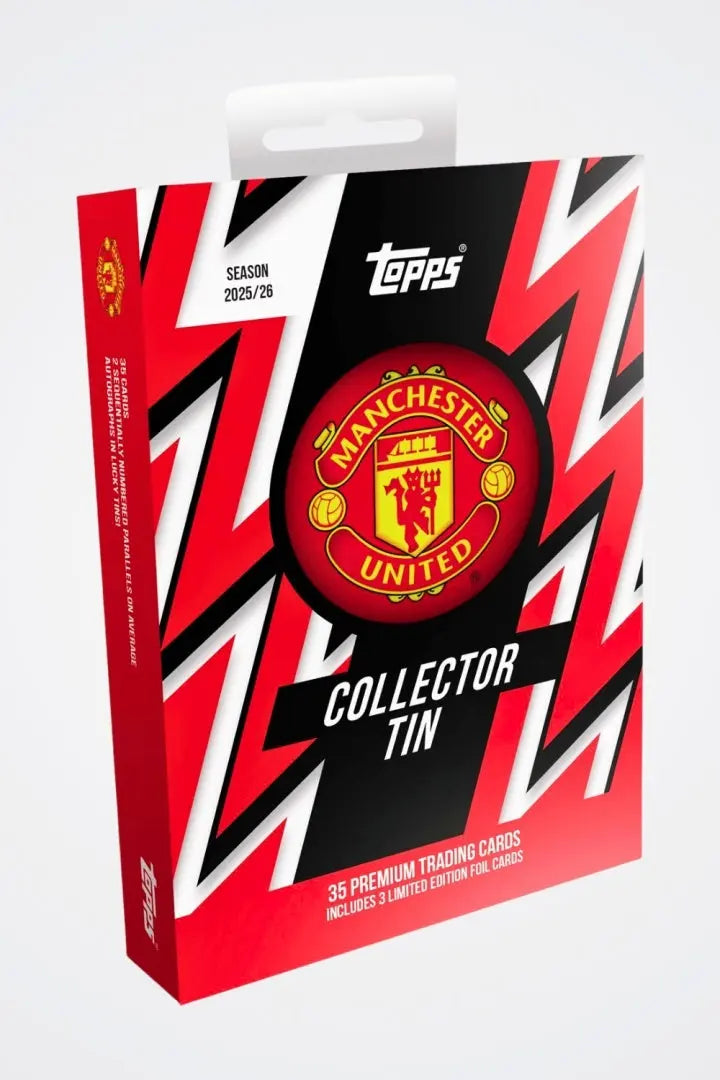 Topps Manchester United Puszka Kolekcjonerska 2025/26 – Red Devils Skarbiec Kart
