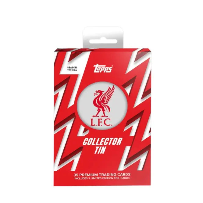 Topps Premier League 2025/26 Collectors Tin – Karty Angielskiej Ligi Premium Skarbiec Kart