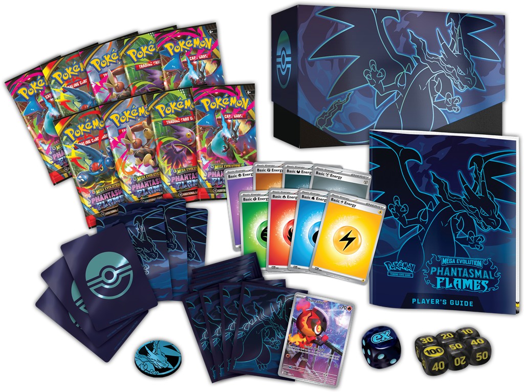 PreOrder Pokemon TCG: PFL Phantasmal Flames - Elite Trainer Box
