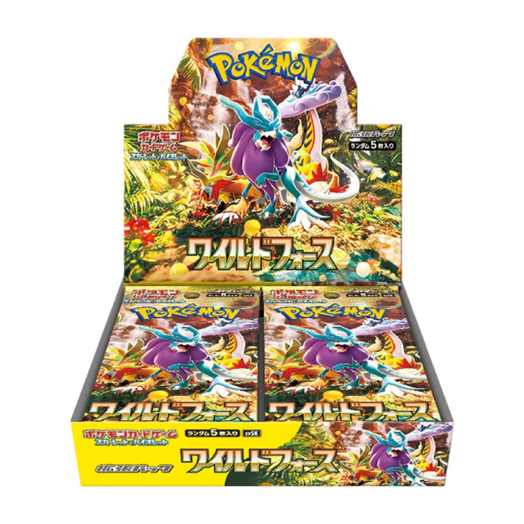 POKÉMON TCG: WILD FORCE - SV5K BOOSTER BOX