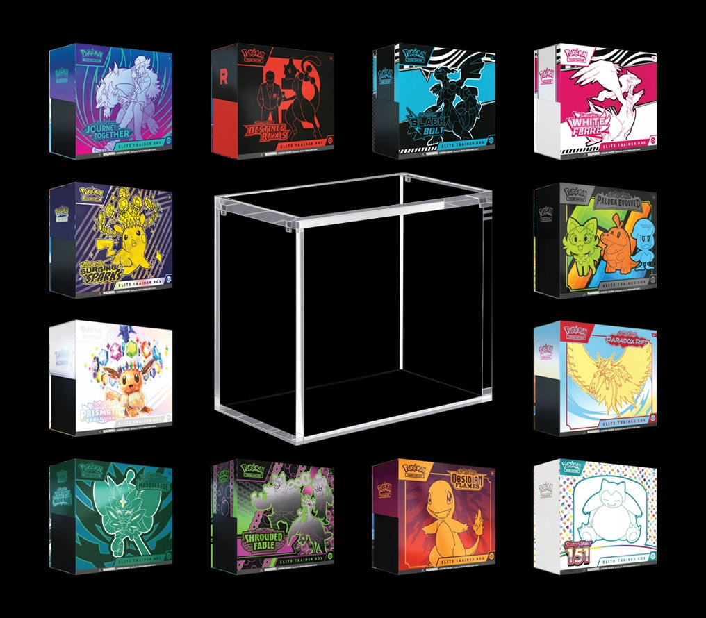 Skarbiec Kart - Akrylowy Case do Elite Trainer Box (ETB)