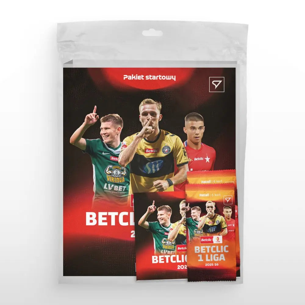 SportZoo BetClic 1 Liga 2025/26 Pakiet Startowy – Start Kolekcji Polskiej Skarbiec Kart