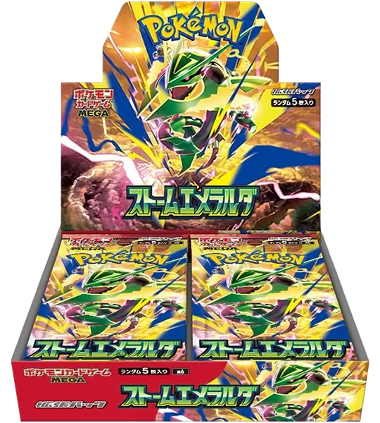 Pokemon TCG: Storm Emeralda Booster Box (m6) Skarbiec Kart