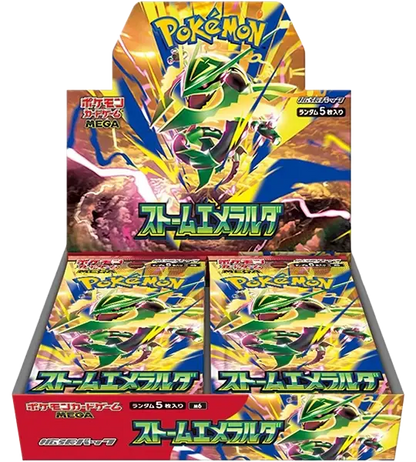 Pokemon TCG: Storm Emeralda Booster Box (m6) Skarbiec Kart