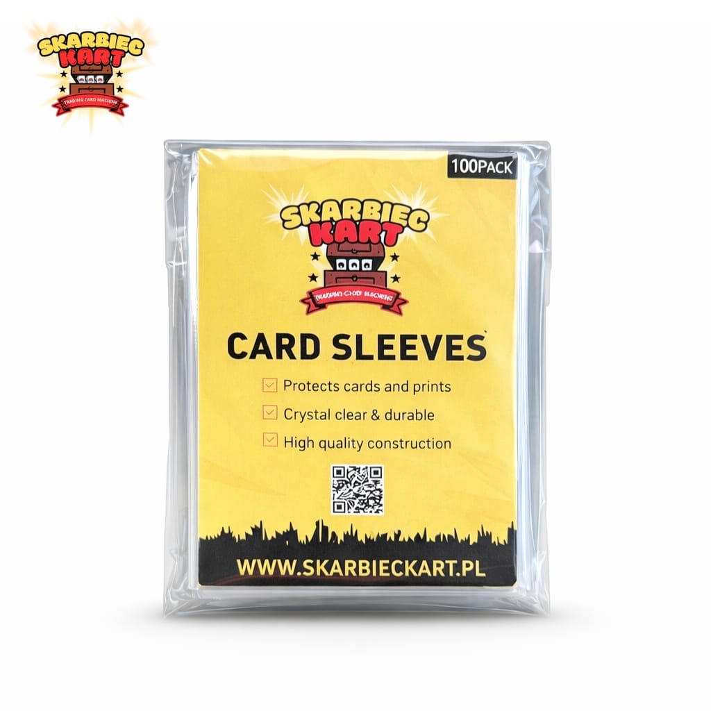 Card Sleeves 100szt. – Skarbiec Kart - Koszulki ochronne Premium do kart Pokémon i TCG