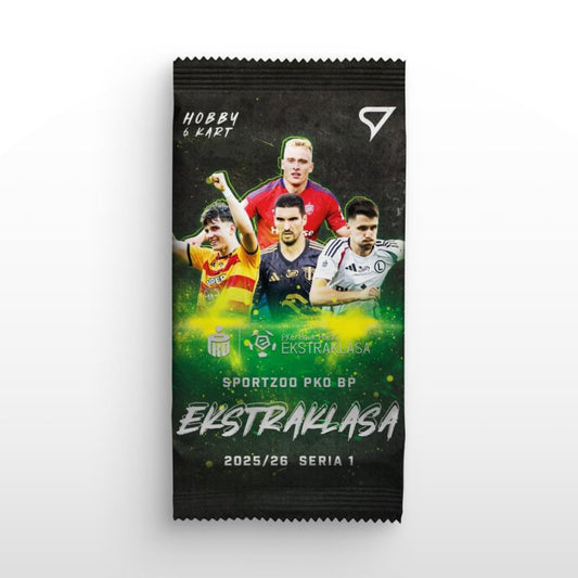 Hobby saszetka - karty piłkarskie SportZoo PKO BP Ekstraklasa 2025/26 – Seria 1