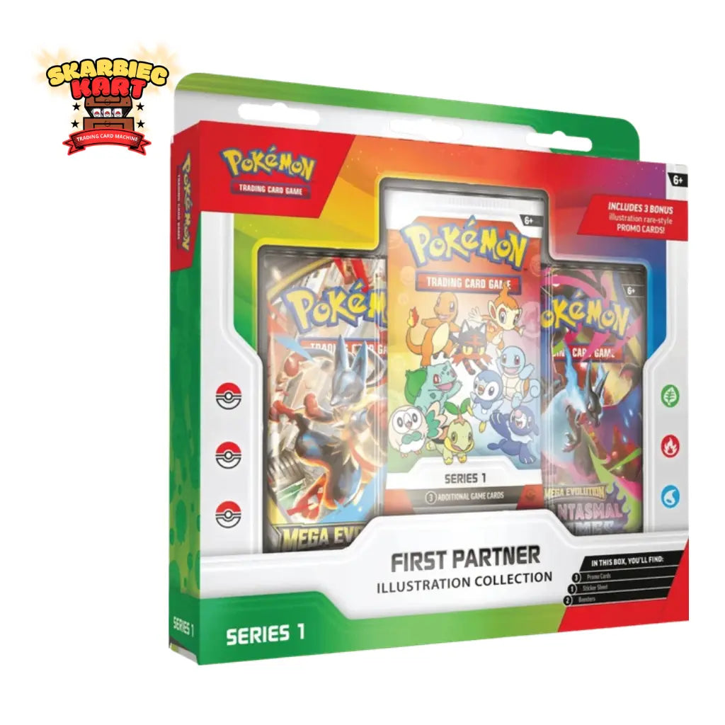 Pokémon TCG First Partner Illustration Collection Series 1 – Promo | 30th Anniversary Skarbiec Kart