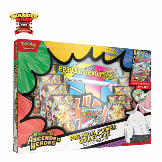 Pokemon TCG: ME 02,5 – Ascended Heroes – Premium Poster Collection – Mega Gardevoir