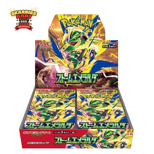 Pokemon TCG: Storm Emeralda Booster Box (m6) Skarbiec Kart