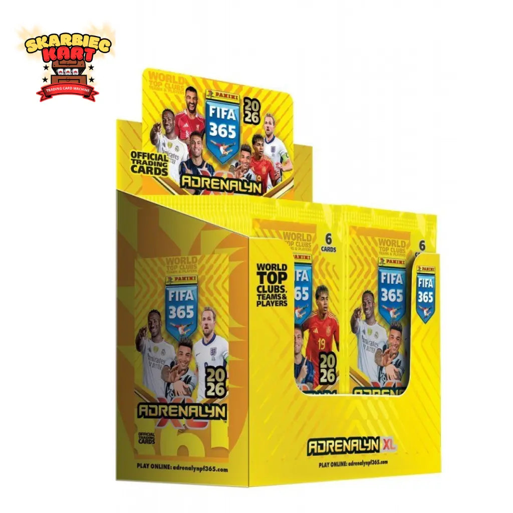Panini Adrenalyn XL FIFA 2026 Display 50 Saszetek – Karty MŚ 2026 Skarbiec Kart