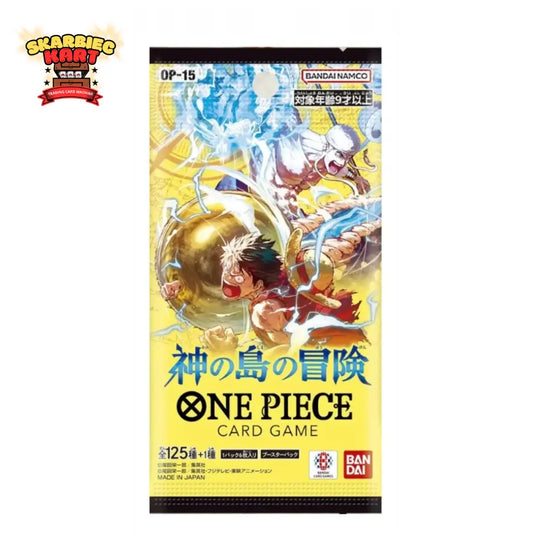 One Piece TCG Adventure on KAMI's Island Japoński Booster OP-15 Skarbiec Kart