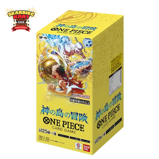 One Piece TCG Adventure on KAMI's Island Japoński Booster Box OP-15 Skarbiec Kart