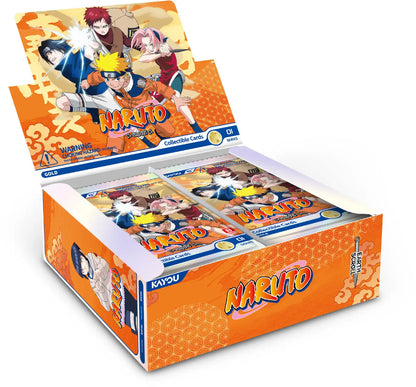Naruto KAYOU: Smriti - Earth Scroll - Gold Booster Skarbiec Kart