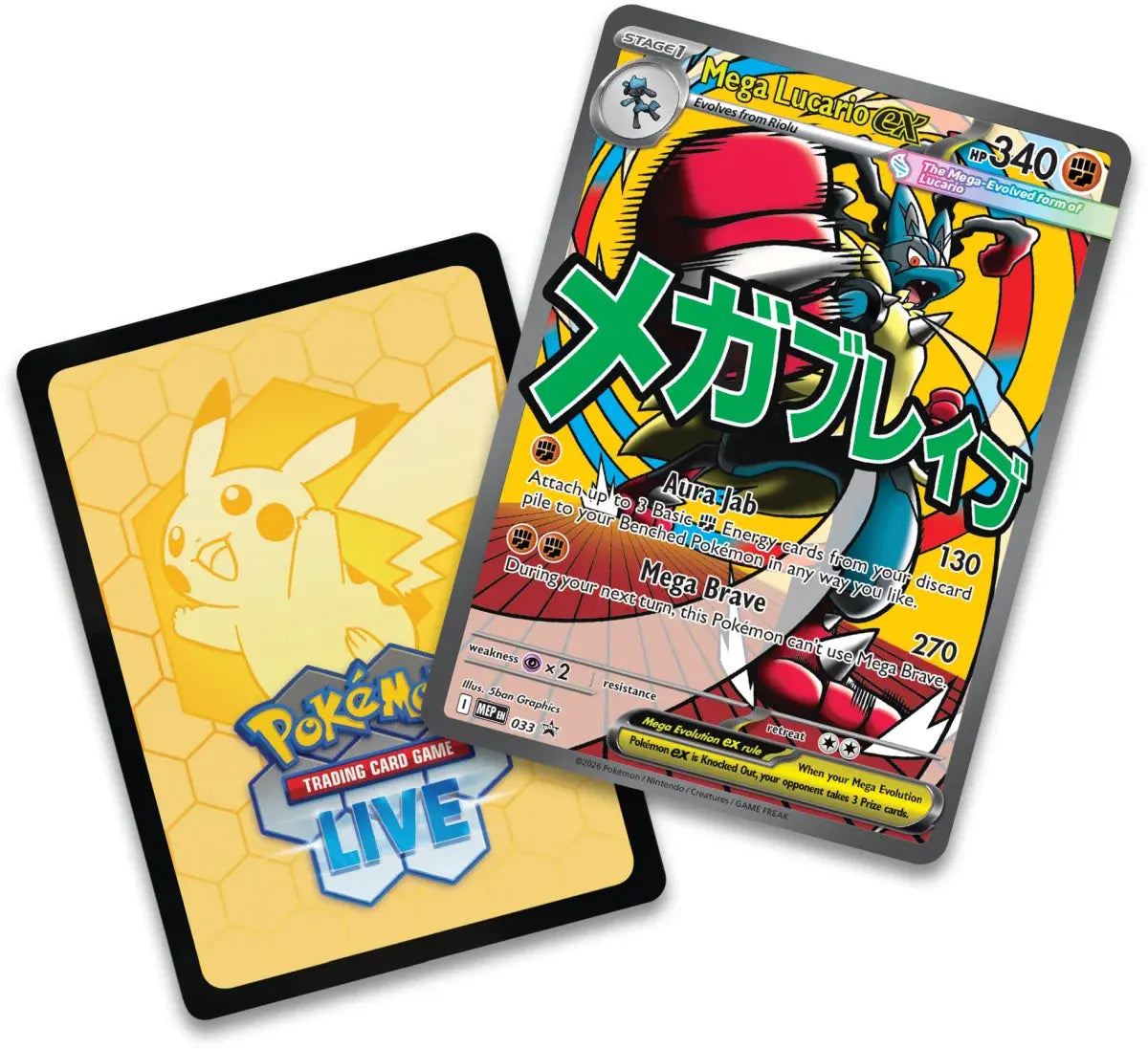 Pokémon TCG Ascended Heroes Premium Poster Collection – Mega Lucario | EN Skarbiec Kart