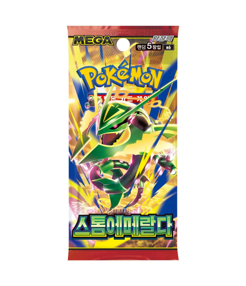 Pokemon TCG: Storm Emeralda Booster Box (m6) Skarbiec Kart