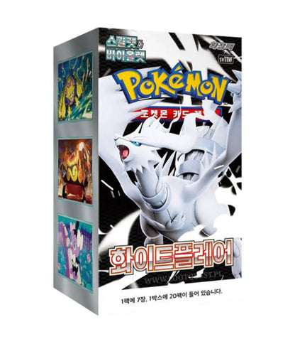 Pokémon TCG White Flare Koreański Booster Box SV11W – Budżetowy | Hilda Skarbiec Kart
