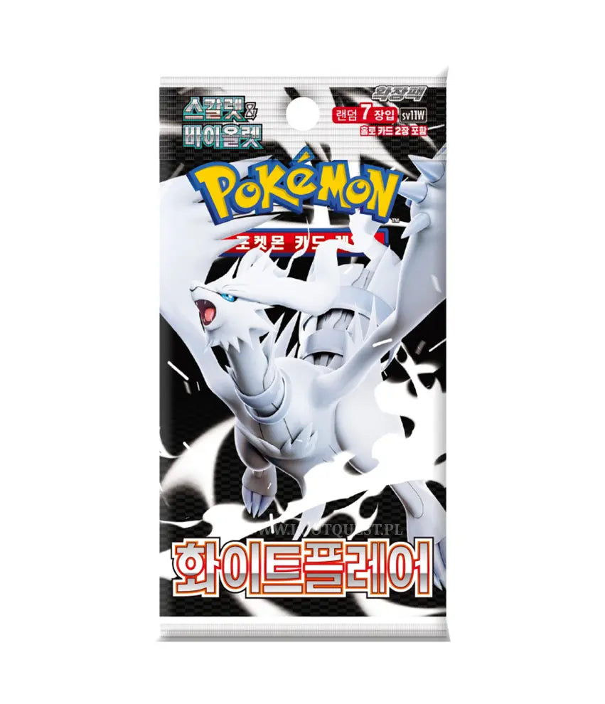 Pokémon TCG White Flare Koreański Booster Box SV11W – Budżetowy | Hilda Skarbiec Kart