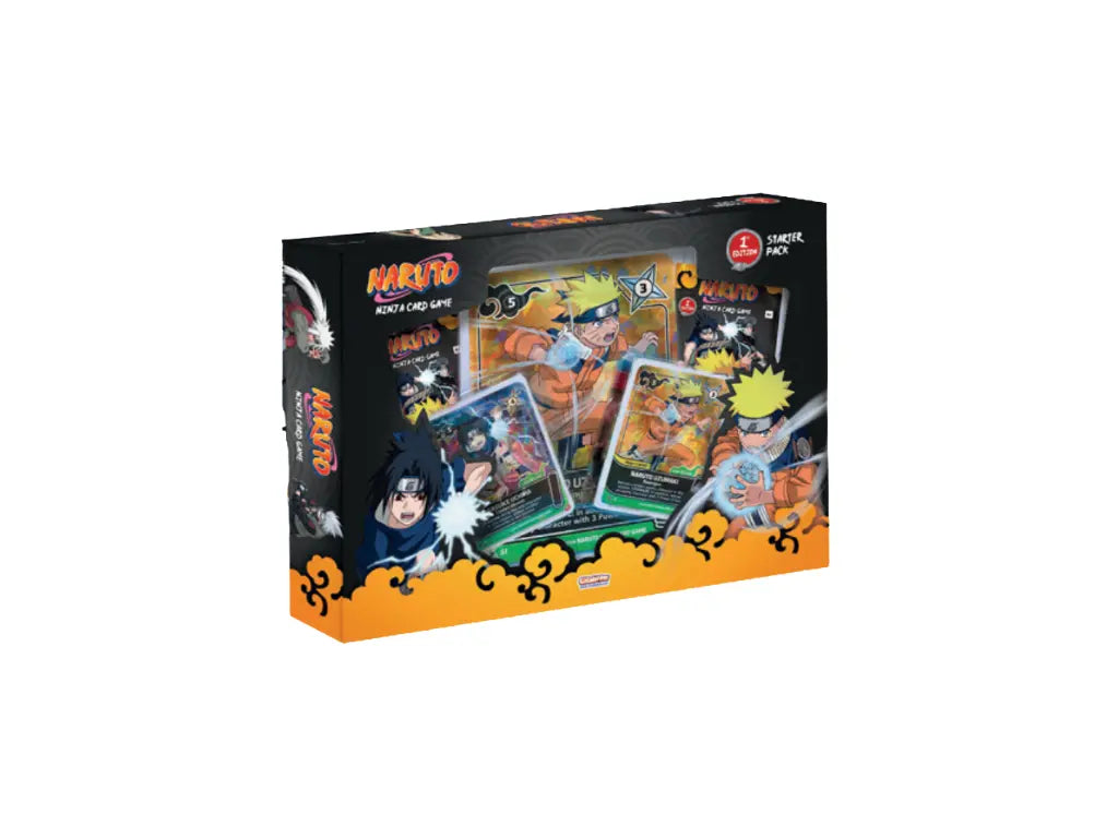 Naruto Mythos TCG Starter Pack Naruto & Sasuke | 1st Edition Skarbiec Kart