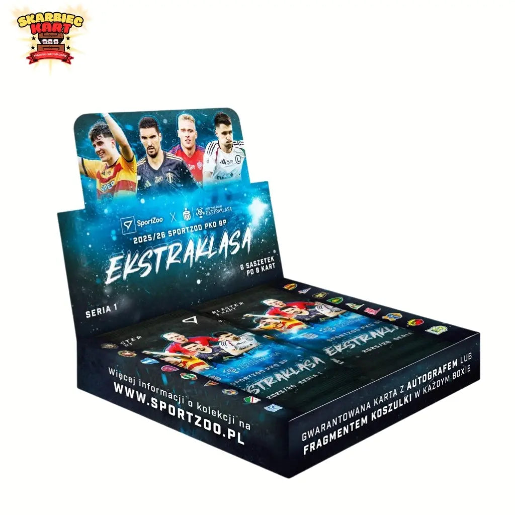 Blaster box - karty piłkarskie SportZoo PKO BP Ekstraklasa 2025/26 – Seria 1 - Zdjęcie 2