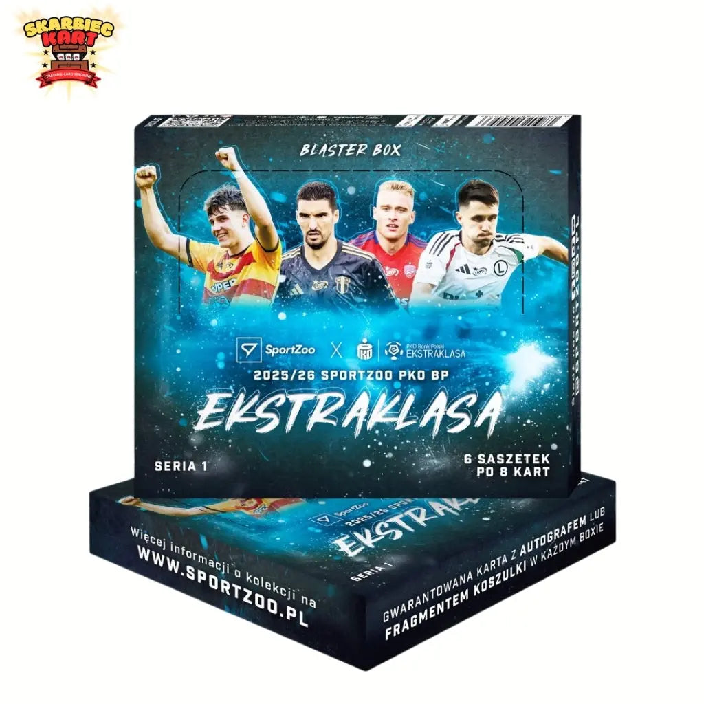 Blaster box - karty piłkarskie SportZoo PKO BP Ekstraklasa 2025/26 – Seria 1