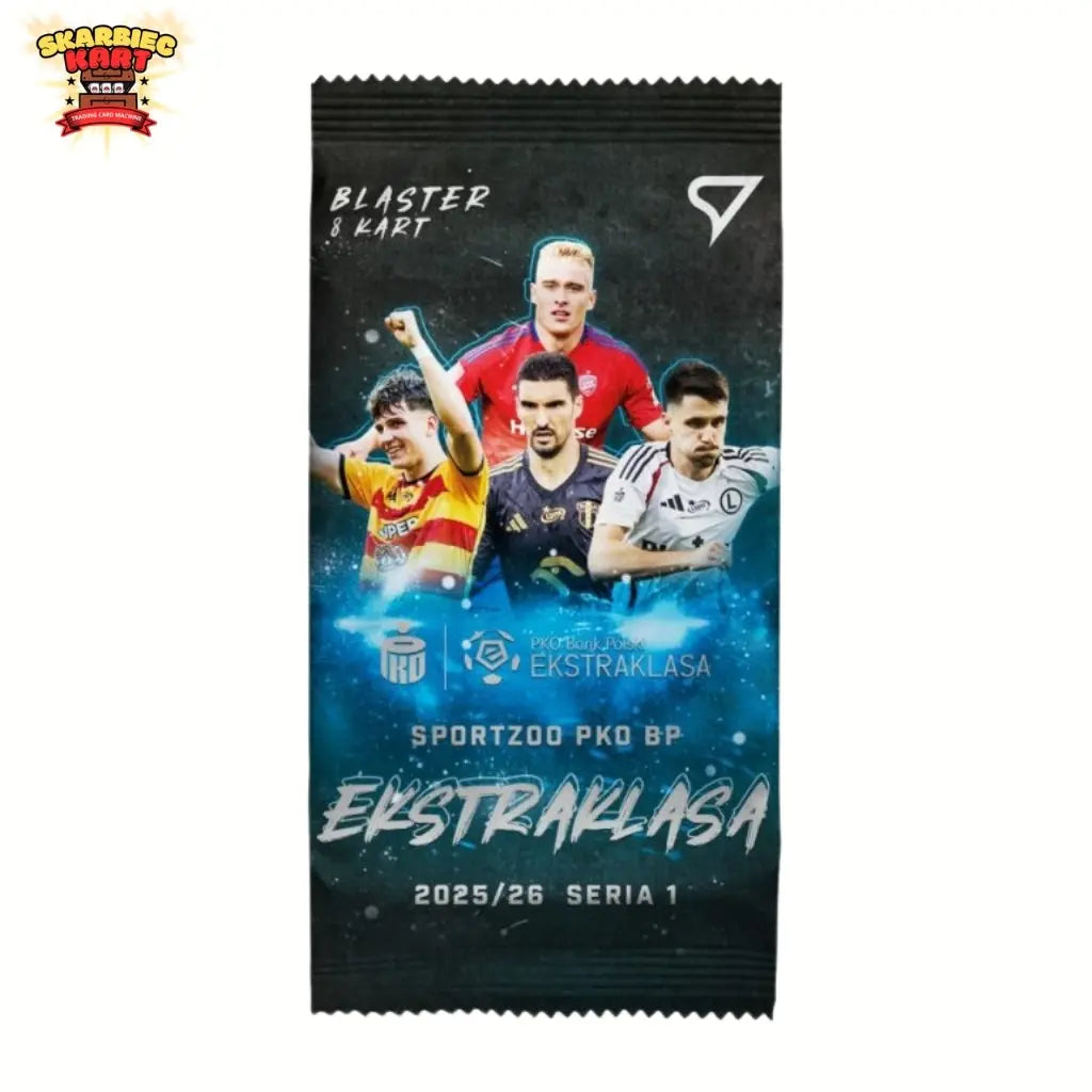 Blaster saszetka - karty piłkarskie SportZoo PKO BP Ekstraklasa 2025/26 – Seria 1