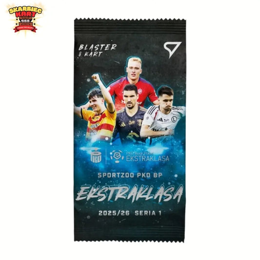 Blaster saszetka - karty piłkarskie SportZoo PKO BP Ekstraklasa 2025/26 – Seria 1