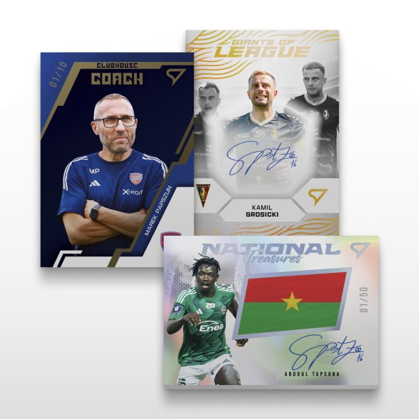 Hobby box - karty piłkarskie SportZoo PKO BP Ekstraklasa 2025/26 – Seria 1