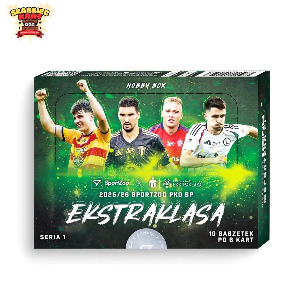 Hobby box - karty piłkarskie SportZoo PKO BP Ekstraklasa 2025/26 – Seria 1 - Zdjęcie 2