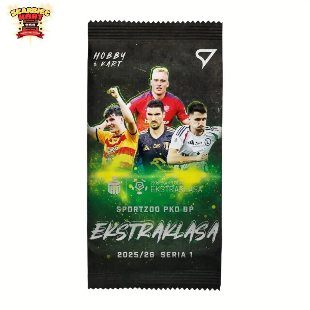 Hobby saszetka - karty piłkarskie SportZoo PKO BP Ekstraklasa 2025/26 – Seria 1
