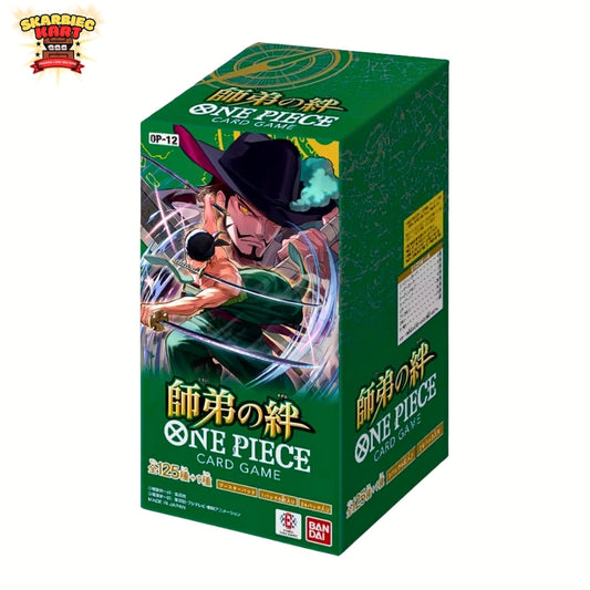 One Piece TCG The Bonds of Master and Disciple Japoński Booster Box OP12-JP