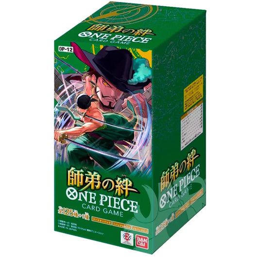 One Piece TCG The Bonds of Master and Disciple Japoński Booster Box OP12-JP