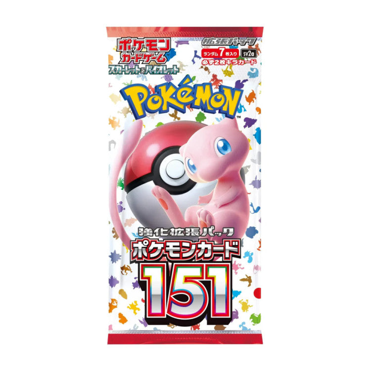 POKÉMON TCG: 151 JAPANESE [SV2A] BOOSTER PACK - WERSJA JAPOŃSKA