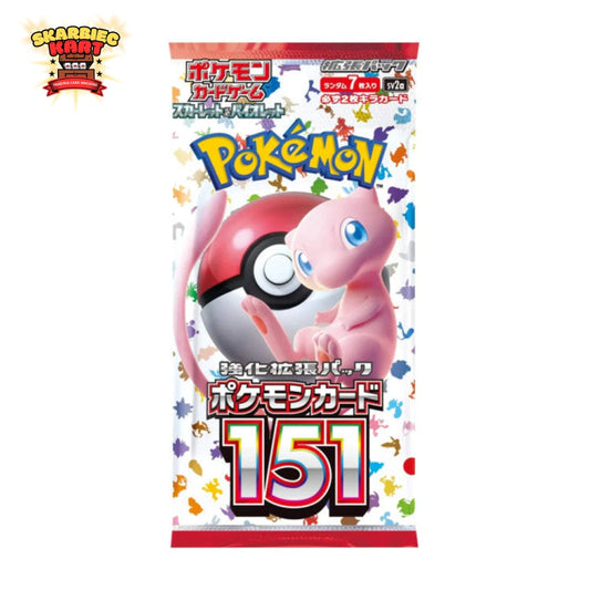POKÉMON TCG: 151 JAPANESE [SV2A] BOOSTER PACK - WERSJA JAPOŃSKA