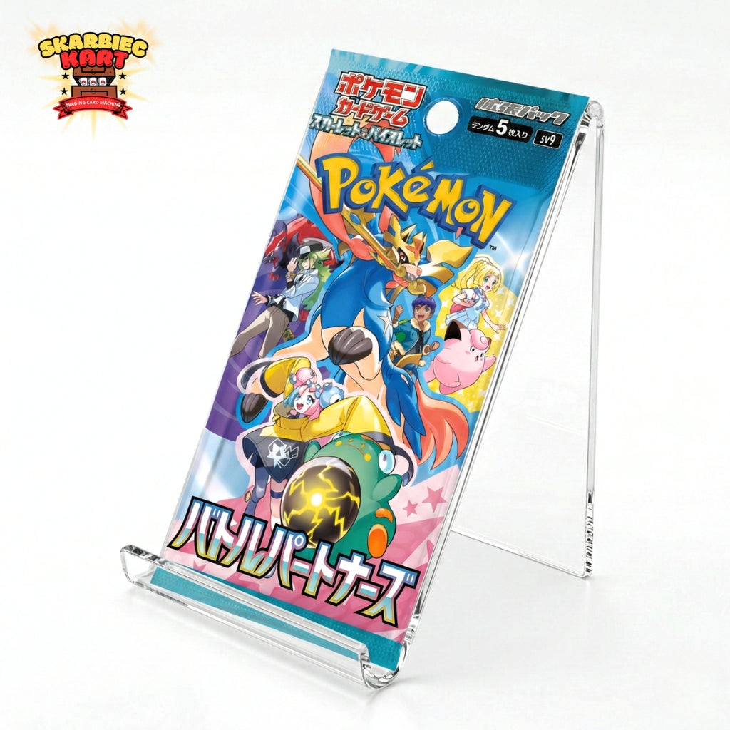 POKÉMON TCG: BATTLE PARTNERS [SV9] BOOSTER PACK - WERSJA JAPOŃSKA - Zdjęcie 2