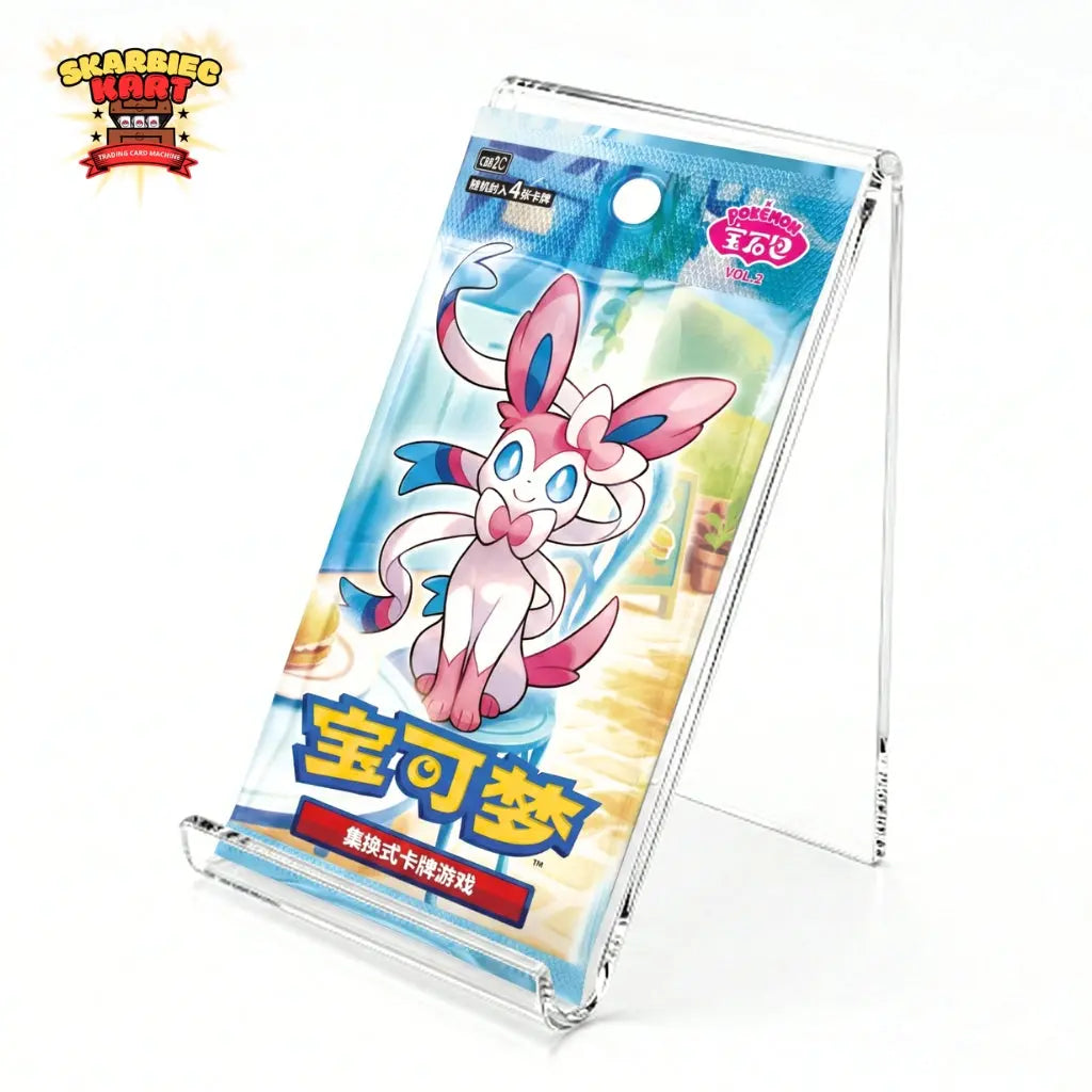Pokemon TCG: Gem Vol. 2 Chiński Booster pack – CBB2 - Zdjęcie 2