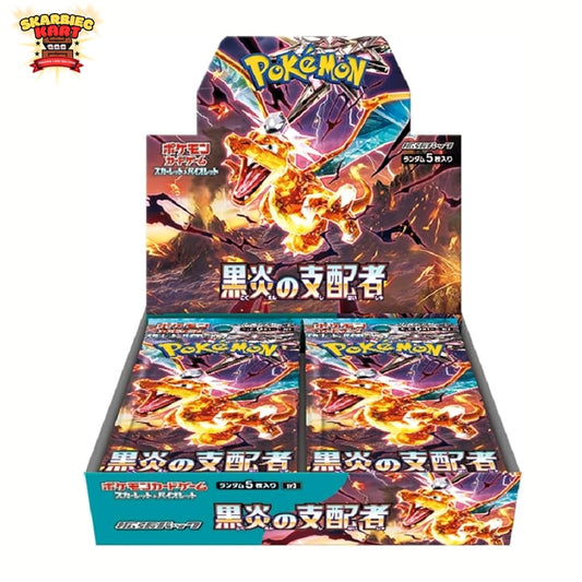 Pokémon TCG - Ruler of the Black Flame - SV3 - Booster Box