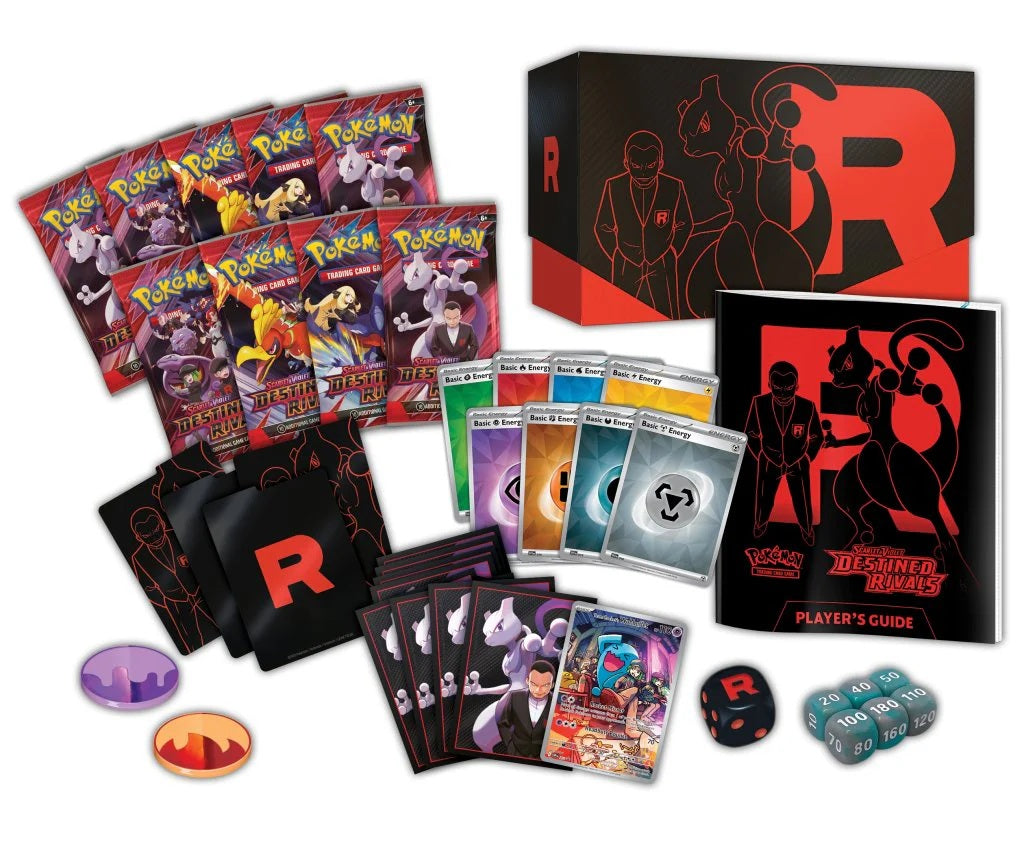POKEMON TCG: SCARLET & VIOLET SV 10 DESTINED RIVALS ELITE TRAINER BOX