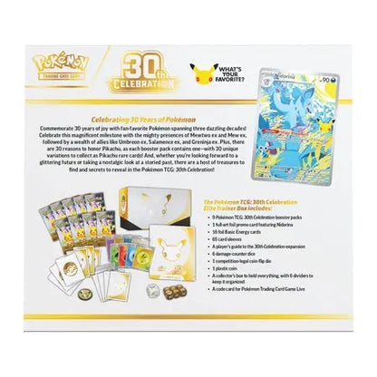 Pokémon TCG: 30th Celebration - Elite Trainer Box Skarbiec Kart