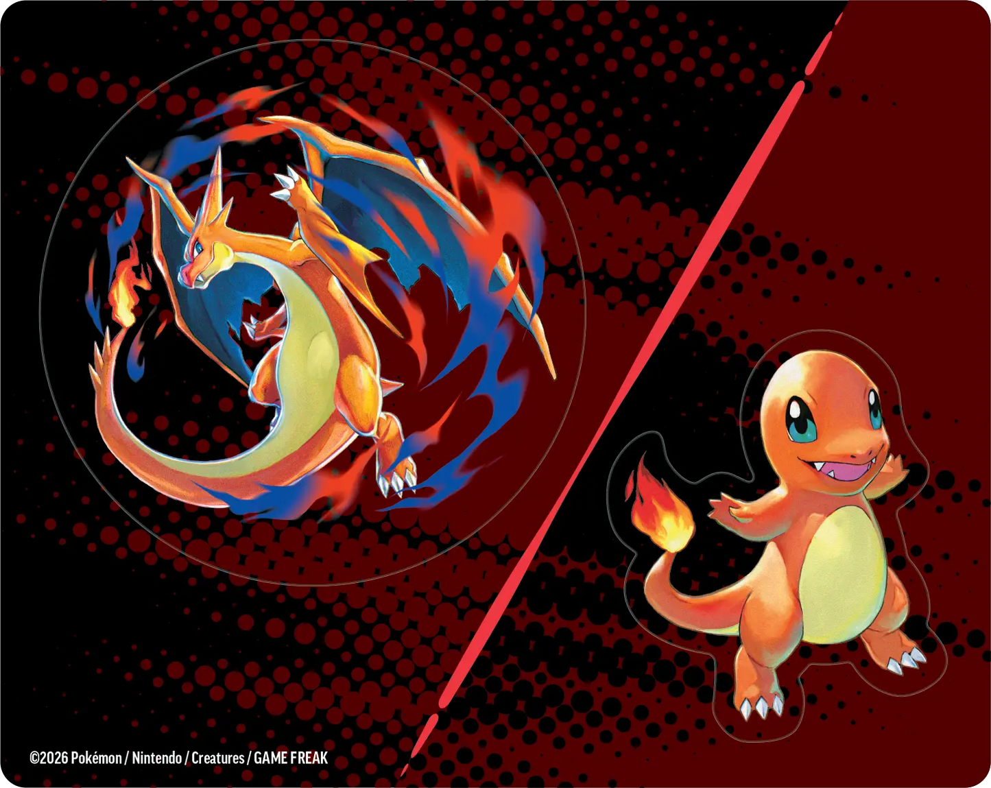 Pokémon TCG: Mega Evolution - Ascended Heroes - Tech Sticker Collection - Charmander/Mega Charizard Y - Zdjęcie 2