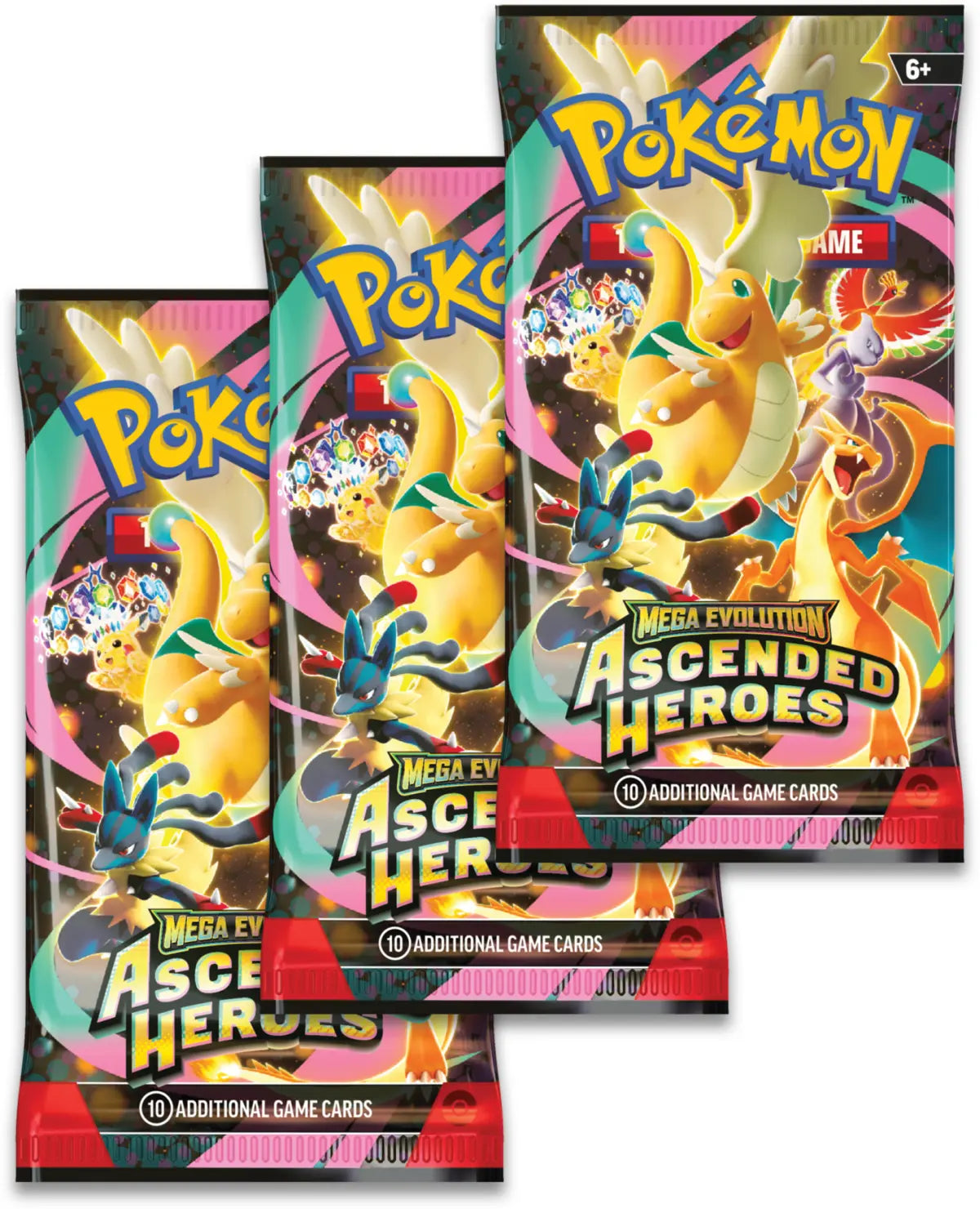 Pokémon TCG: Mega Evolution - Ascended Heroes - Tech Sticker Collection - Charmander/Mega Charizard Y - Zdjęcie 3