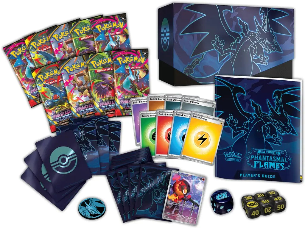 Pokemon TCG: PFL Phantasmal Flames - Elite Trainer Box - Zdjęcie 2