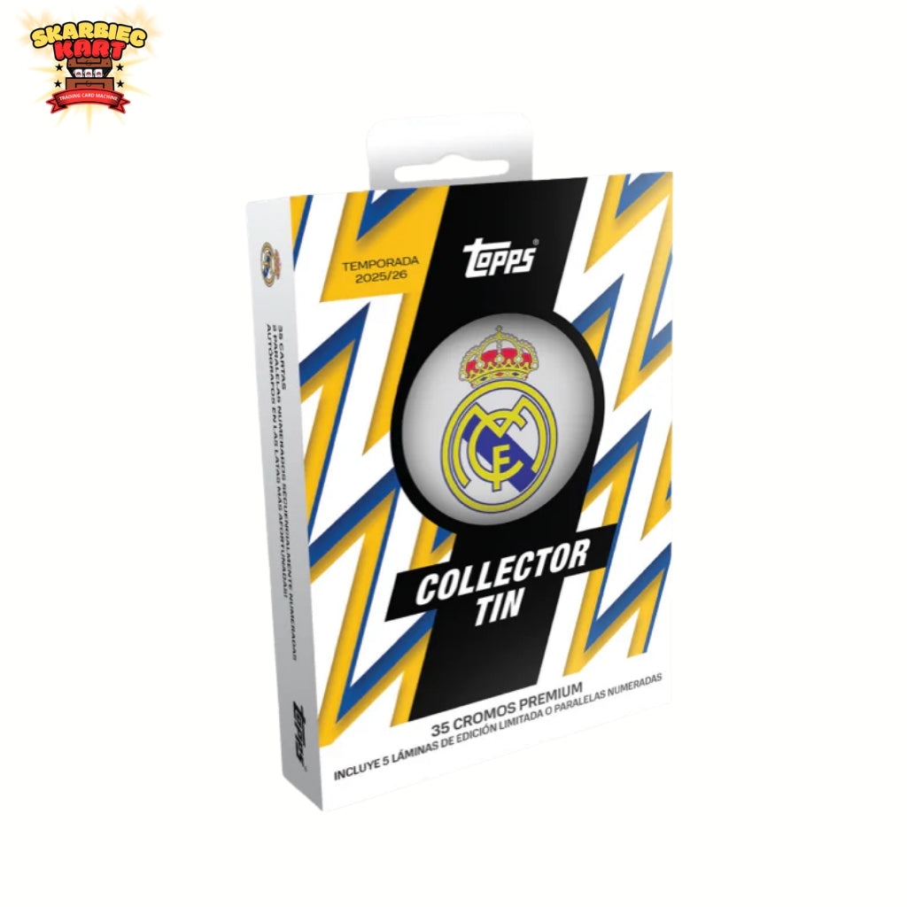 Puszka Real Madryt 2025/26 Topps Karty Piłkarskie