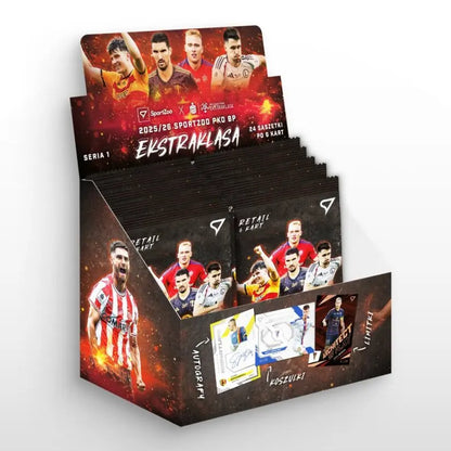 Retail box - karty piłkarskie SportZoo PKO BP Ekstraklasa 2025/26 – Seria 1 - Zdjęcie 2