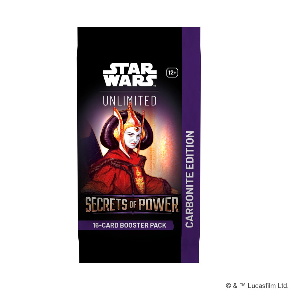 Star Wars: Unlimited Card Game - Secrets of Power - Carbonite Booster Display (12)