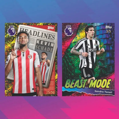 Topps Premier League 2026 - Karty piłkarskie - Box 28 saszetek - Zdjęcie 4